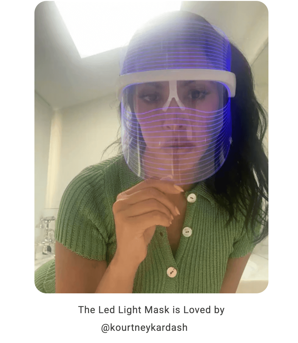 Glowtastique™  LED Face Mask